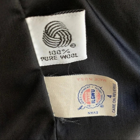 Evan Picone Wool Single Button Blazer - Picture 9 of 10